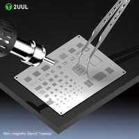 2UUL TW22 Non-magnetic Stencil Tweezer for Precise Phone Board Repair