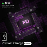 2UUL BT01 Battery PD Fast Charging & Activation Board for iP 6-15PM