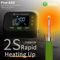 2UUL FD01 FIND210 High-Power AC Transformer Soldering Station