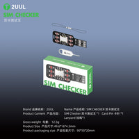 2UUL SM01 Dual SIM Checker Card Quick Test Board